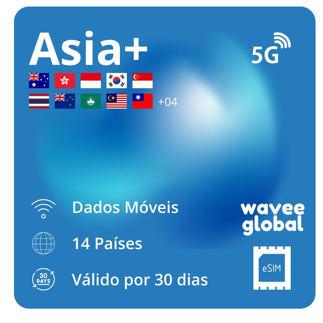 eSIM Ásia