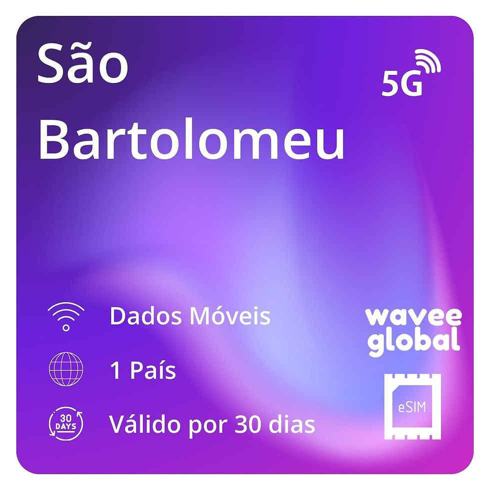 eSIM Sao Bartolomeu