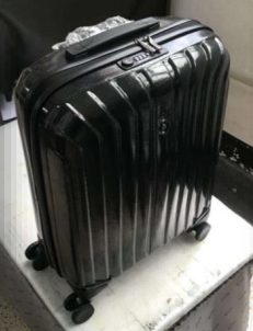 suitcase made by manufacture by polypropylene composite material