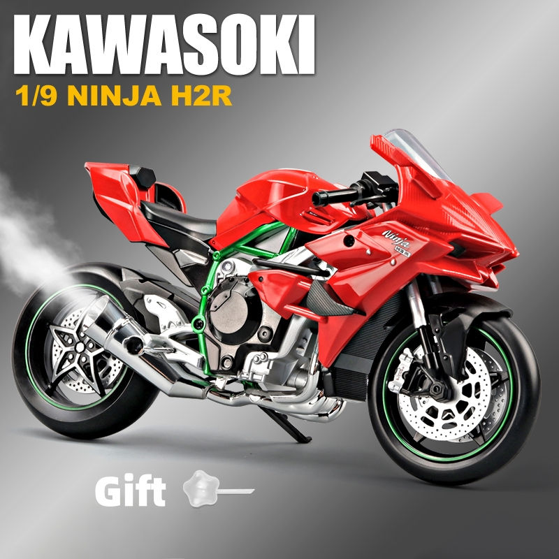 Miniatura: moto de colección Kawasaki Ninja