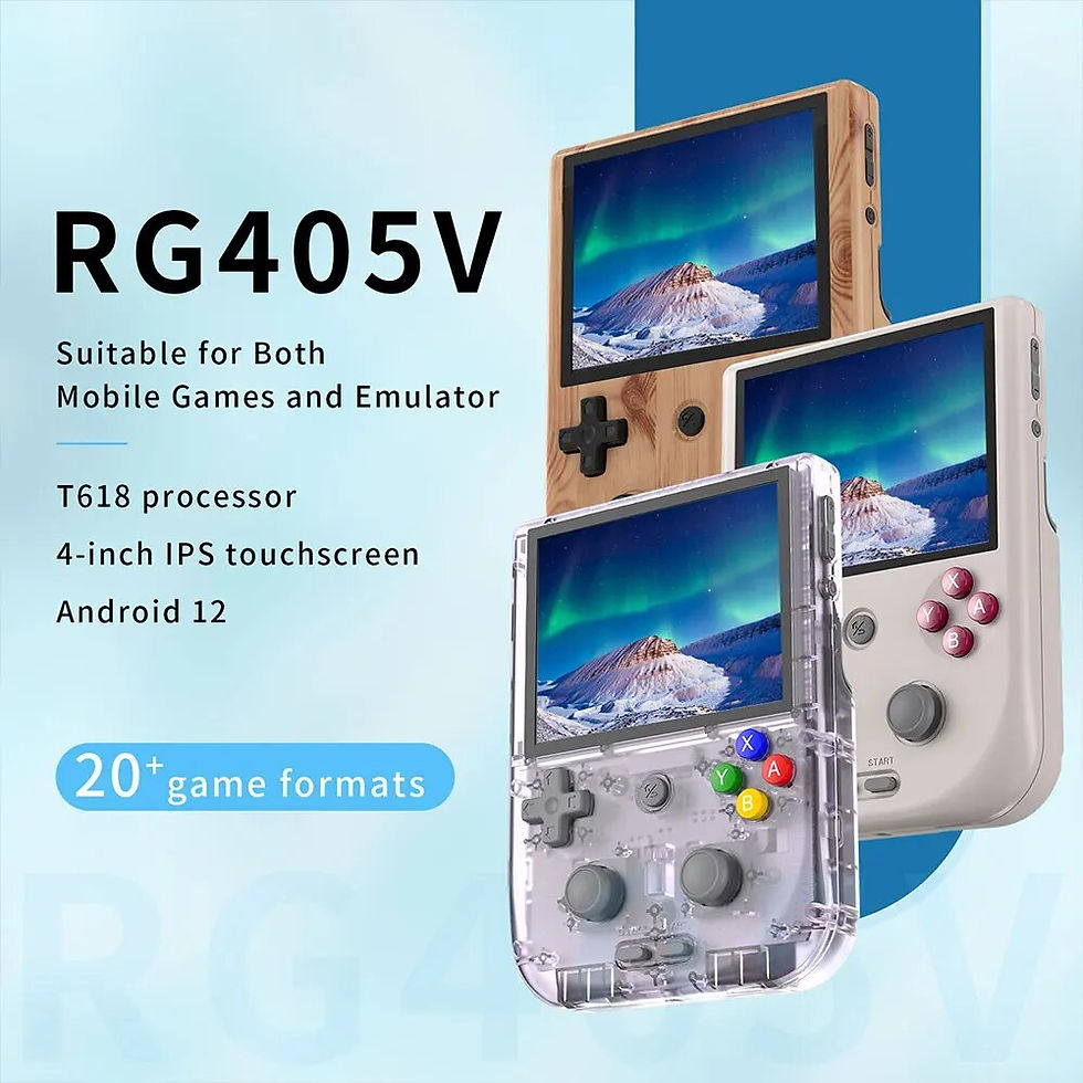 섬네일: Juegos retro en ejecución en la pantalla IPS HD de la R36S.