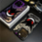 Funda de iPhone con diseño de Pokémon Gengar anime