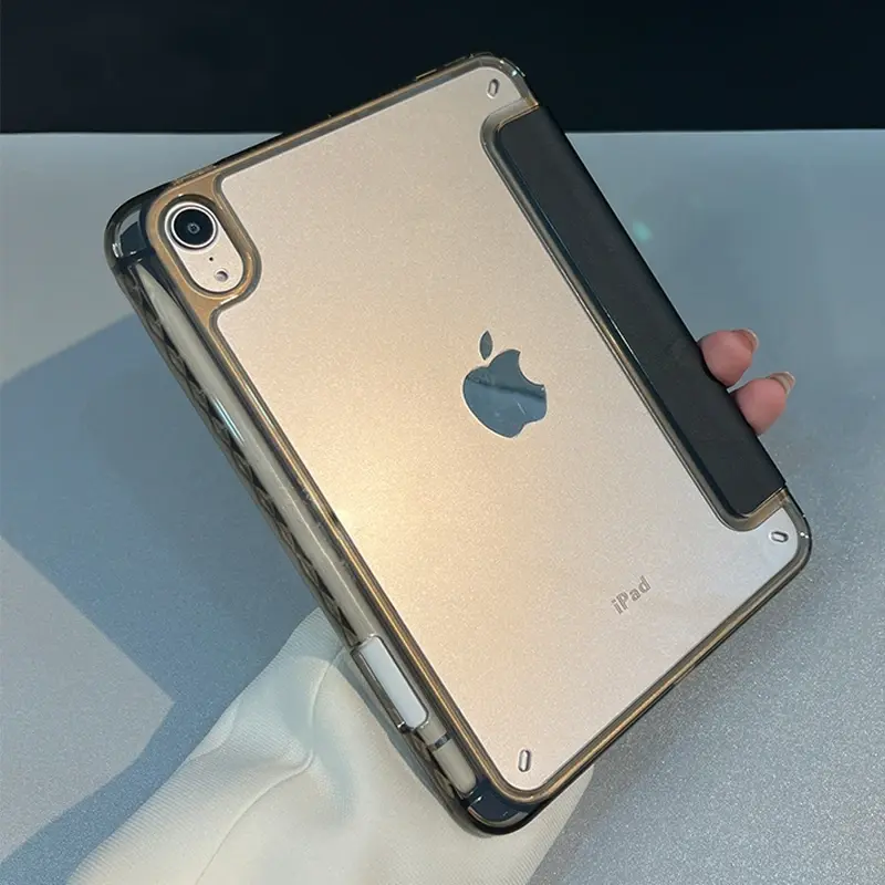 섬네일: Funda transparente premium a prueba de golpes para iPad 11ª, 10ª, 9ª, 8ª y 7ª generación.