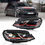 Miniatura: Faros LED con animación de arranque para Volkswagen Golf 7 GTI MK7 (2014–2017)