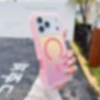Funda de lujo con armadura y efecto tornasol Magsafe para iPhone