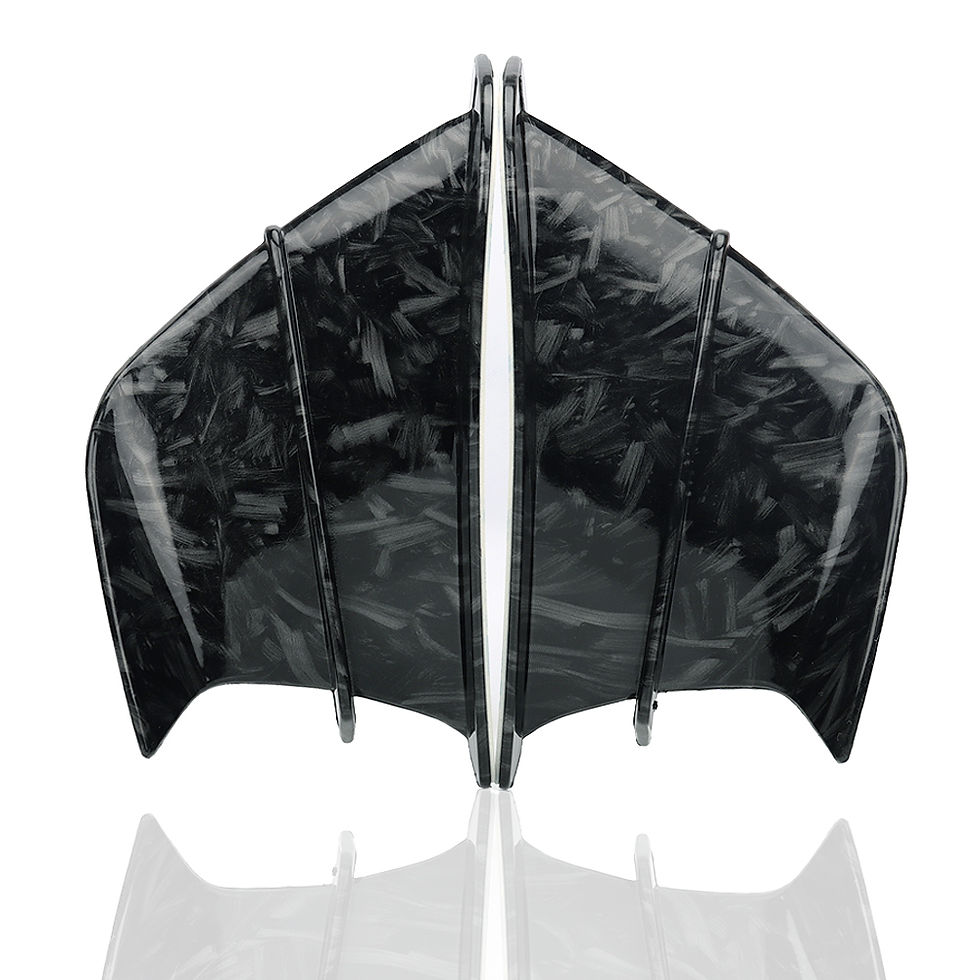 섬네일: Alerón lateral CK CATTLE KING para motocicleta, compatible con Yamaha y BMW.