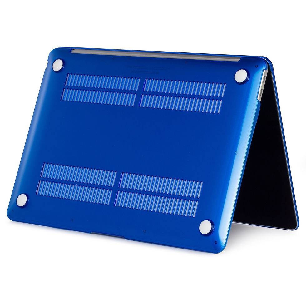 Miniatura: Funda rígida SZEGYCHX para MacBook Air M2 y Pro M3 en policarbonato transparente