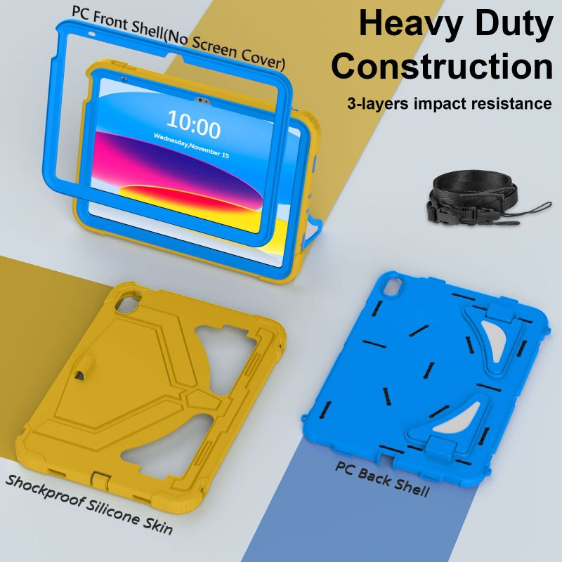 Miniatura: Funda uso rudo de silicona para iPad 11ª generación A16 11 pulgadas