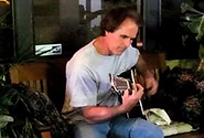 David Ochs playing guitar