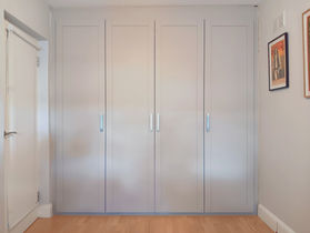 Custom storage built in wardrobe 
