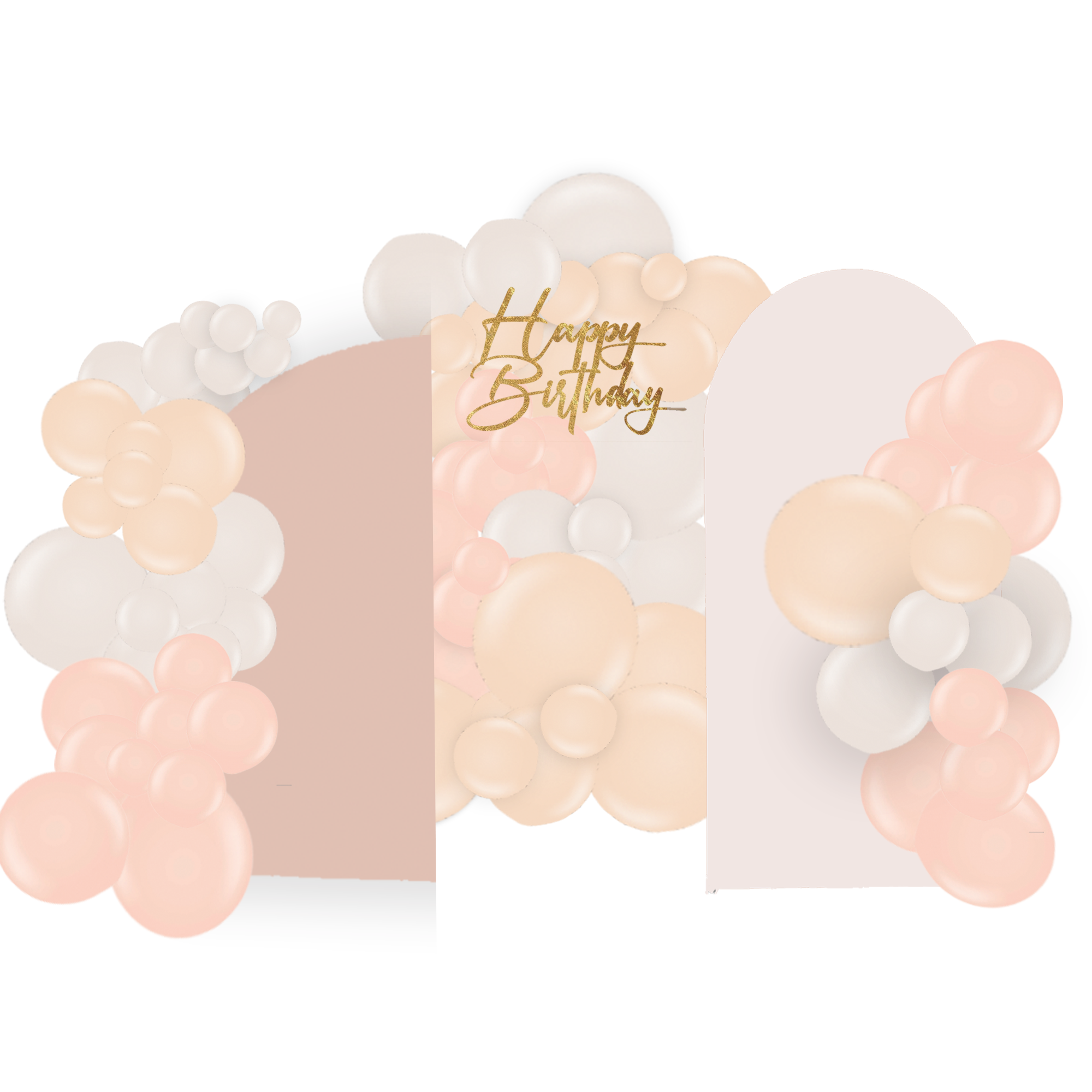 Chiara Arch with Balloon Wall