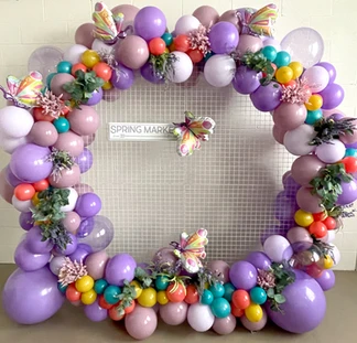 Spring Balloon Decor