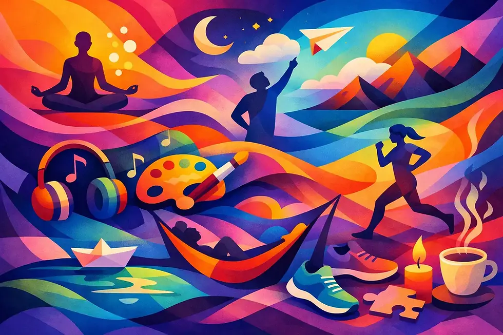 12 Stress Relief Activities Adults Will Actually Do