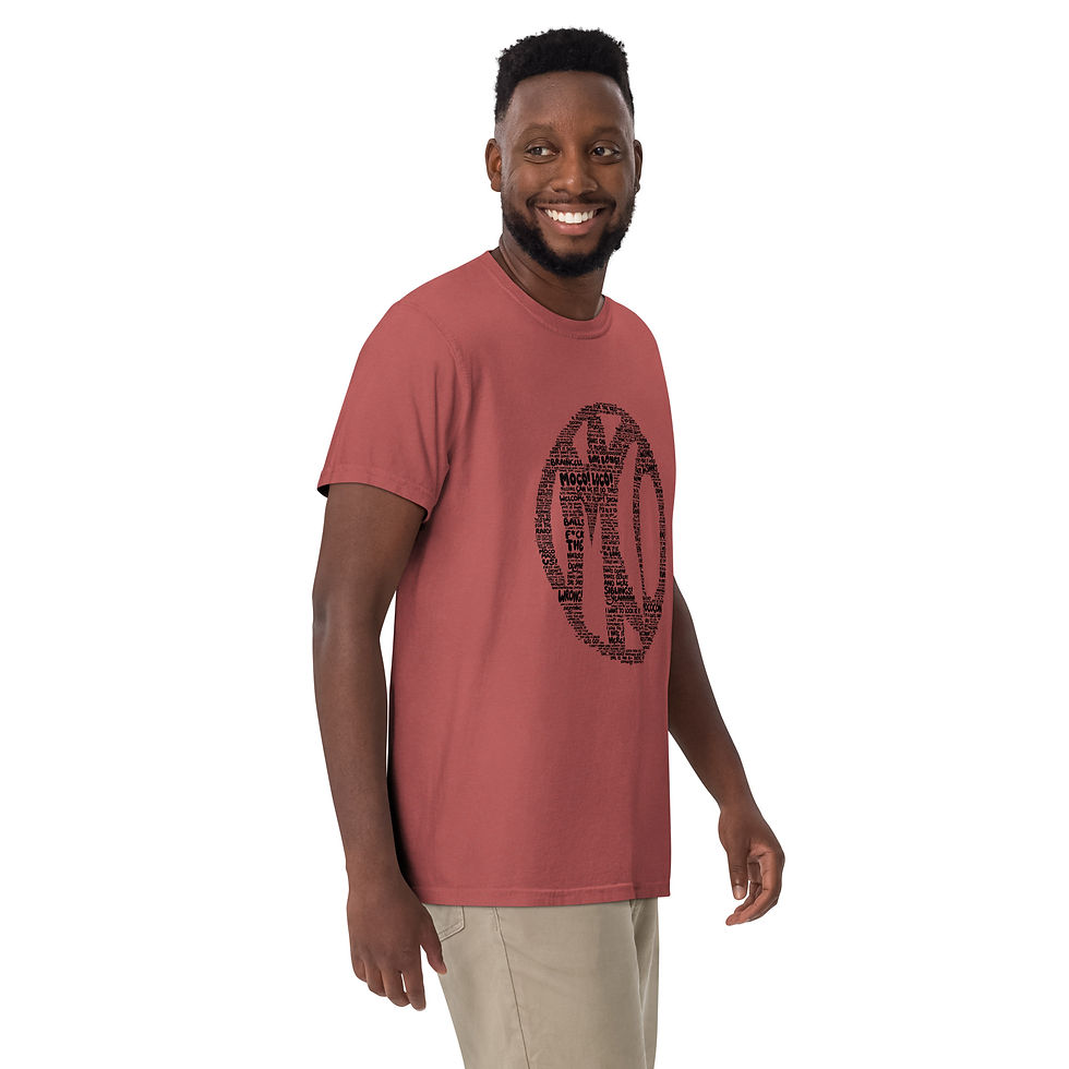 Thumbnail: MoCo Words T-Shirt Black