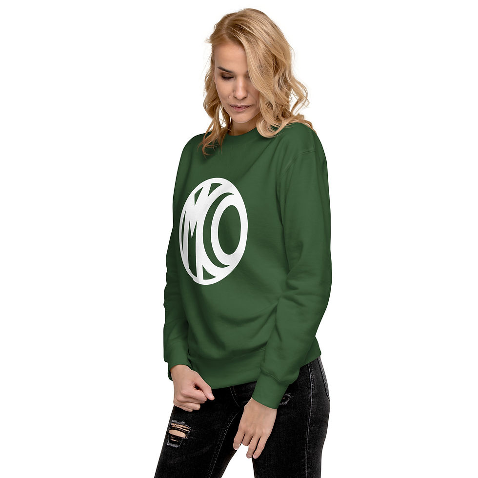 Thumbnail: MoCo Logo Crewneck Sweatshirt White