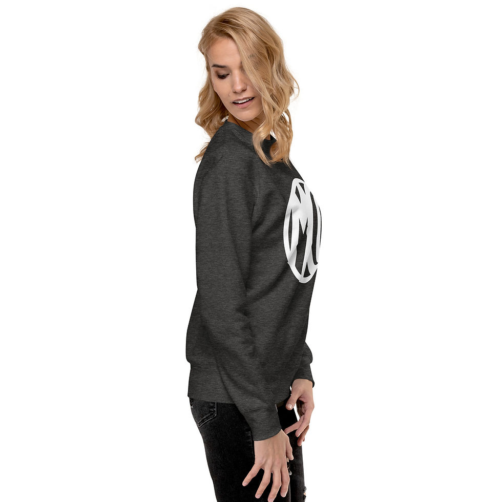 Thumbnail: MoCo Logo Crewneck Sweatshirt White