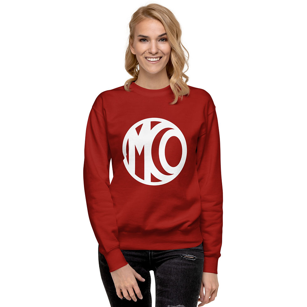 Thumbnail: MoCo Logo Crewneck Sweatshirt White