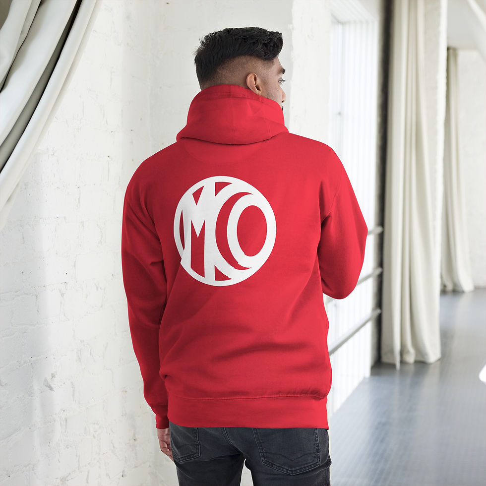 Thumbnail: MoCo Logo/One of us Hooded Sweatshirt White