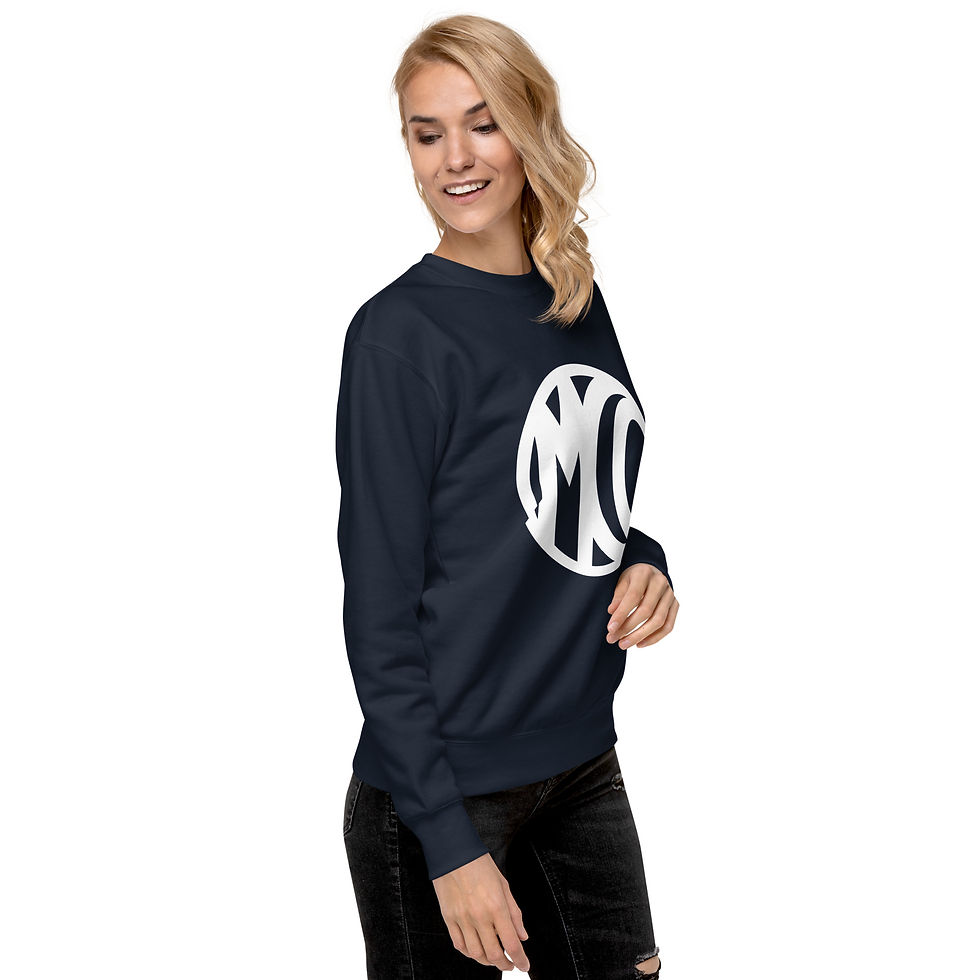 Thumbnail: MoCo Logo Crewneck Sweatshirt White