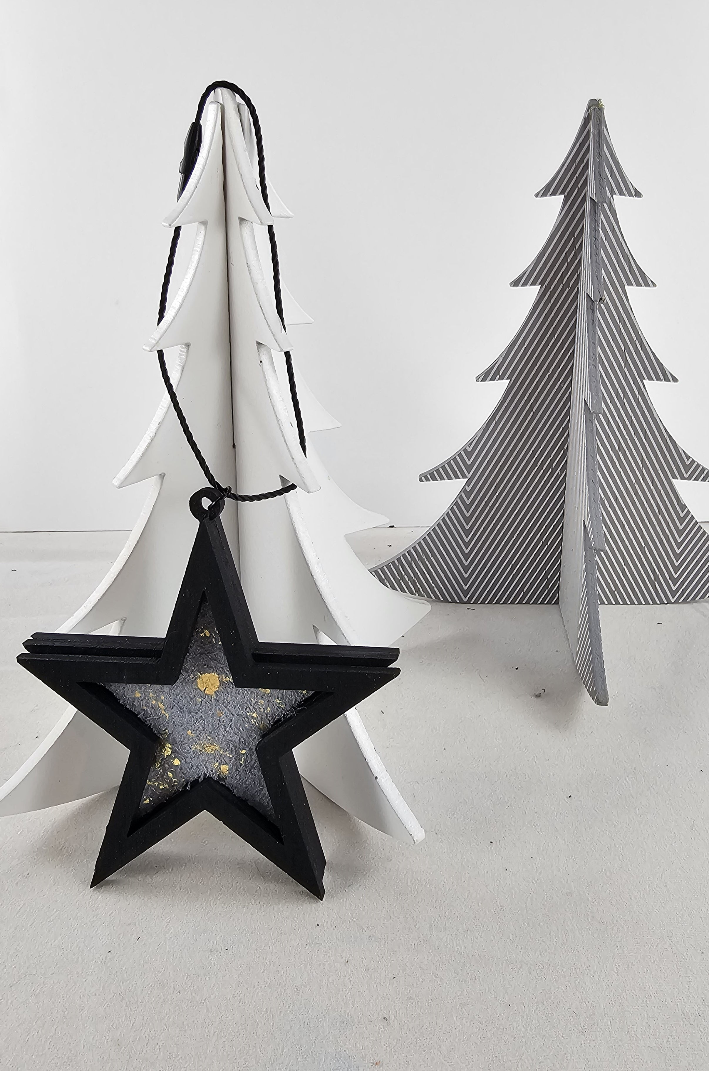 Black Star Ornament