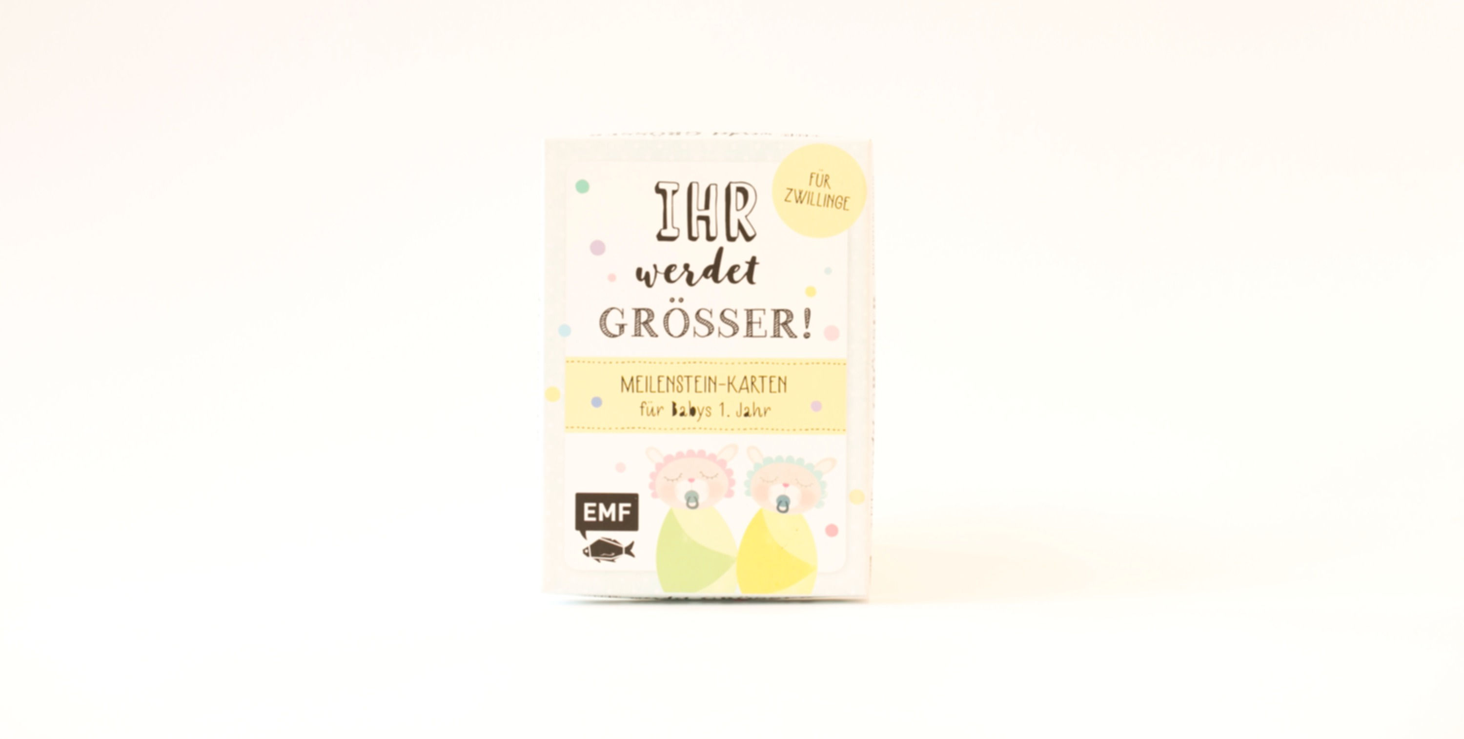 Ihre werdet Grösser! Meilenstein - Karten für Babys 1. Jahr