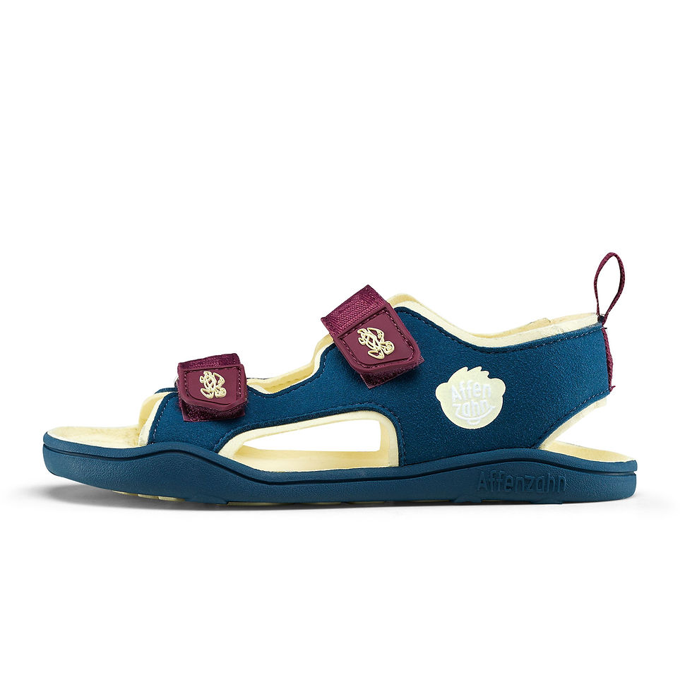 Miniaturbild: Affenzahn- Sandale- Schuhe- Vegan Airy- Schildkröte-petrol