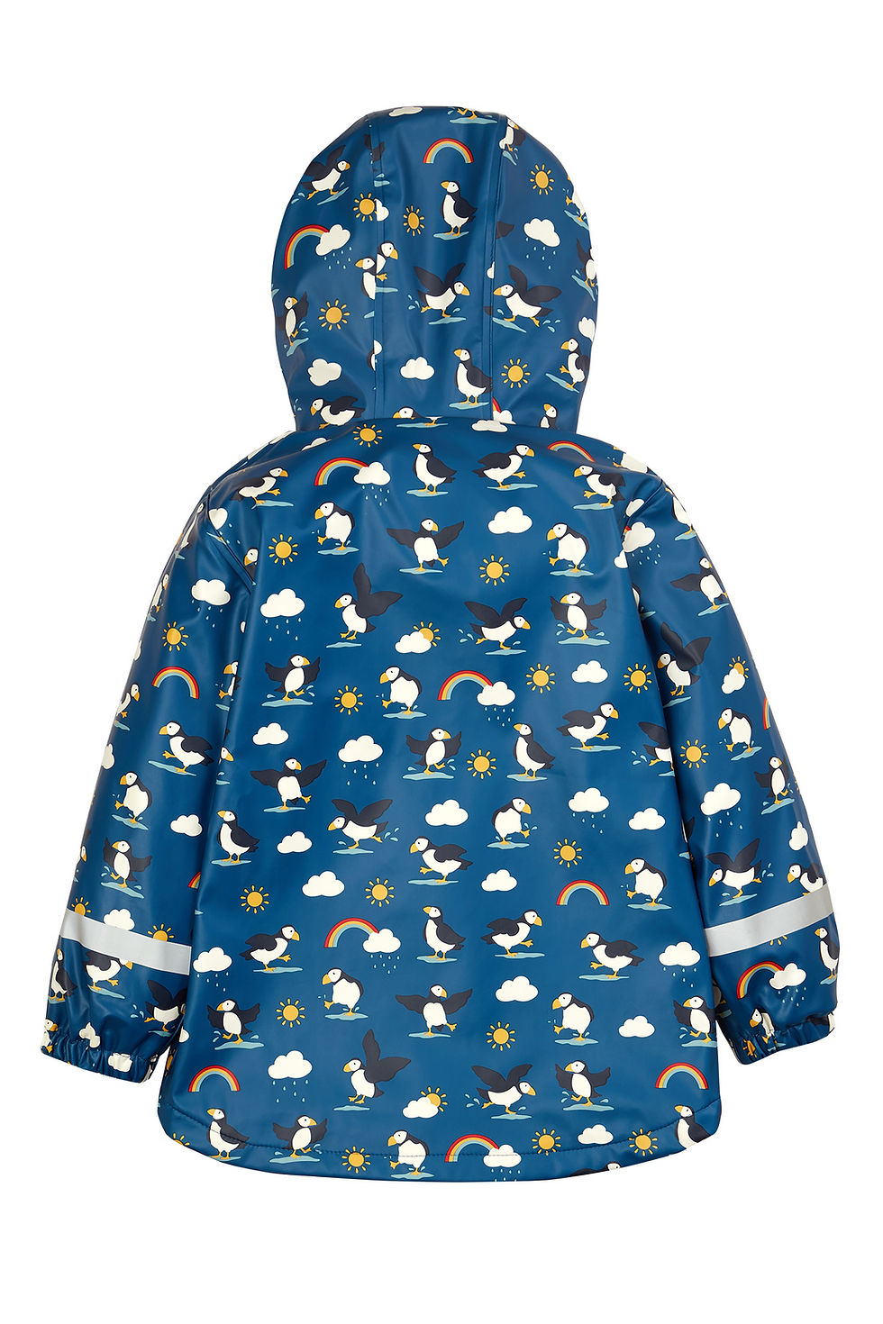 Miniaturbild: Frugi- leicht- gefütterte- Regen- Jacke- Puffin- Pinguin