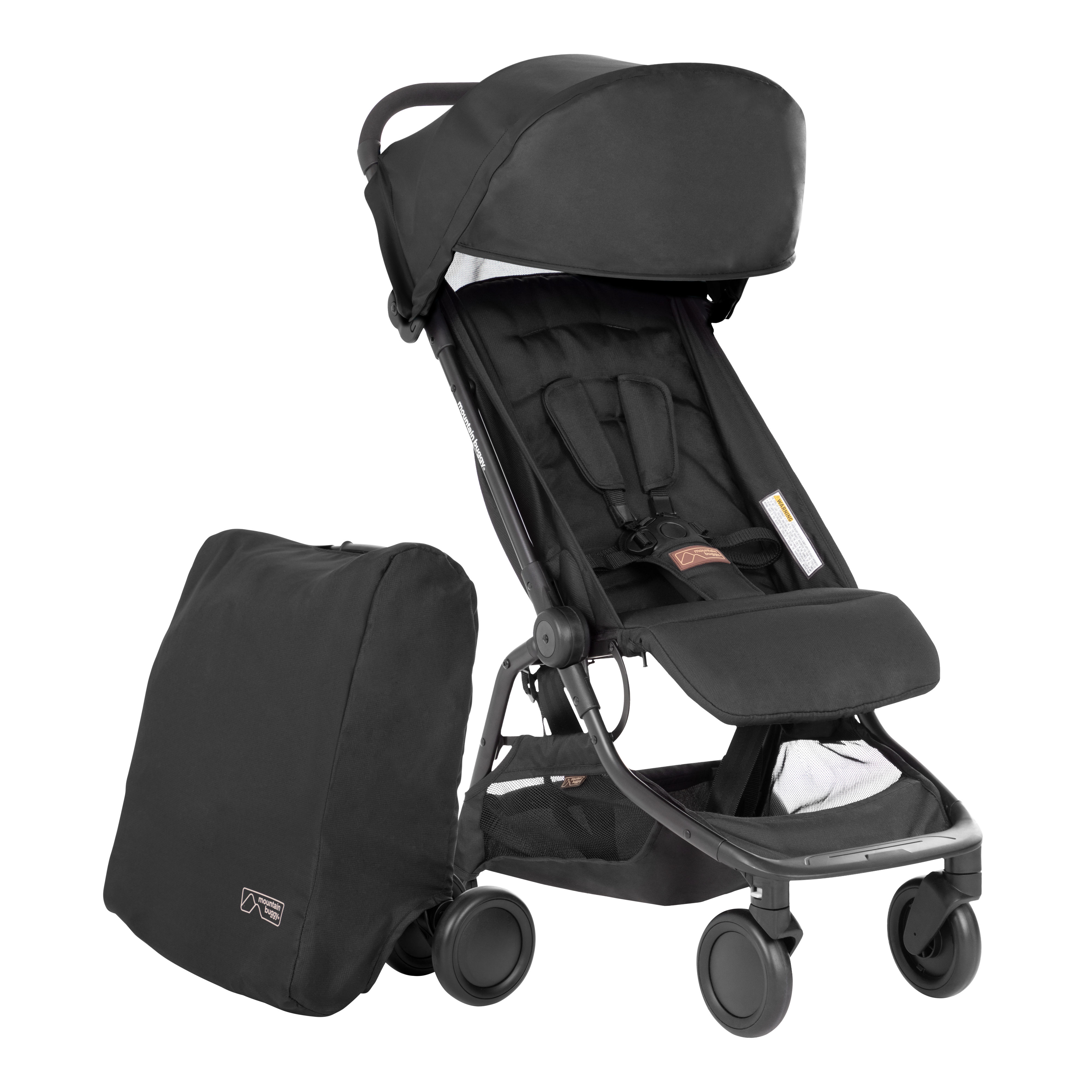 Mountainbuggy - nano Buggy- Kinderwagen black