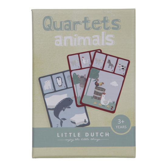 Little Dutch- Kartenspiel- Quartett- Tiere