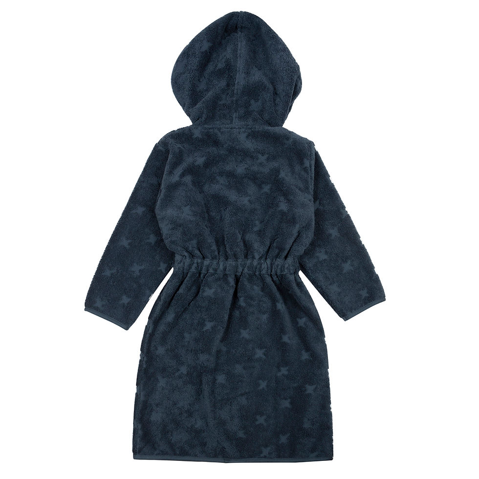 Miniaturbild: Müsli- Bademantel- Kids- Midnight- By Green Cotton