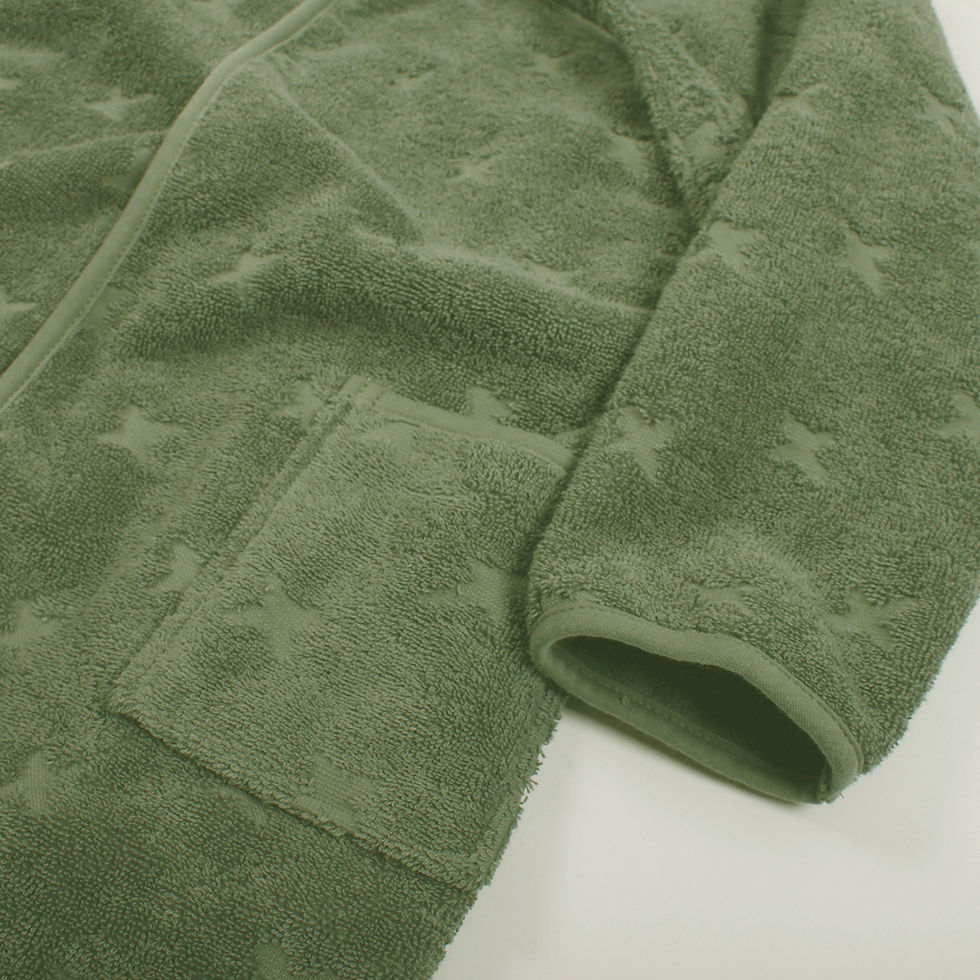 Miniaturbild: Müsli- Bademantel- Kids- Green Sugar- By Green Cotton