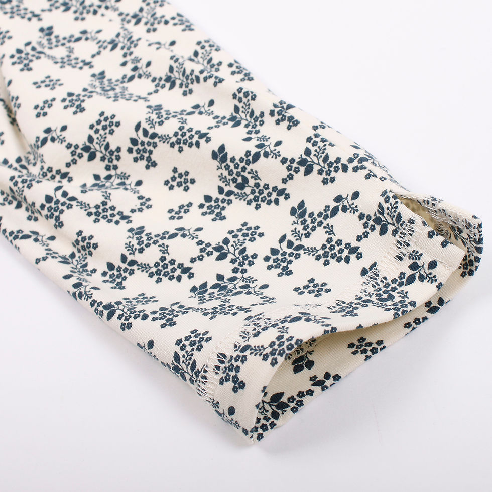 Miniaturbild: Müsli-Meadow- 3/4 Leggings- Hose- Kids- Midnight- By Green Cotton