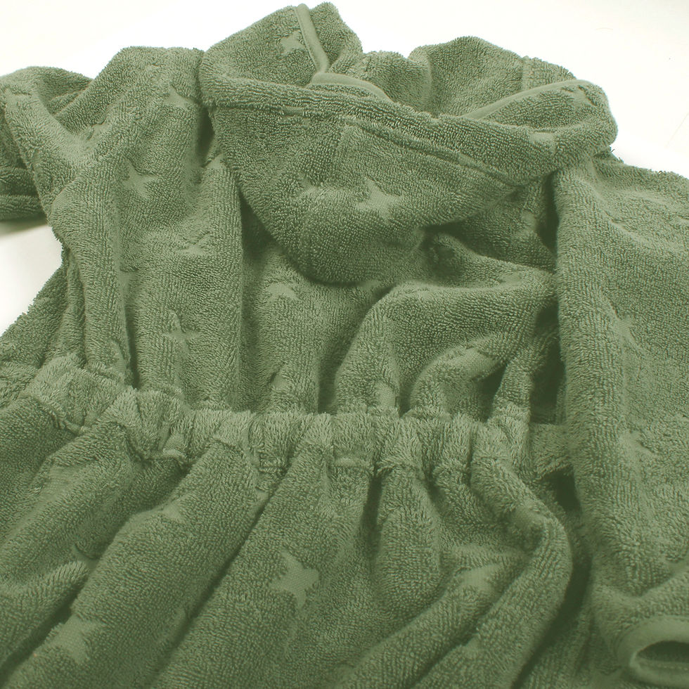 Miniaturbild: Müsli- Bademantel- Kids- Green Sugar- By Green Cotton