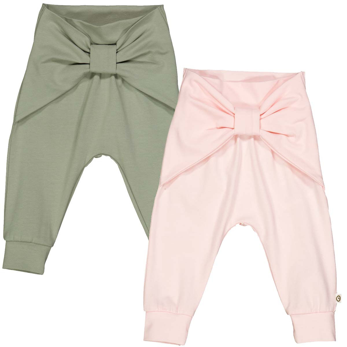 Müsli- Cozy me- pretty- Hose- Baby- 2er Pack- Mary/Poetry green- By Green Cotton