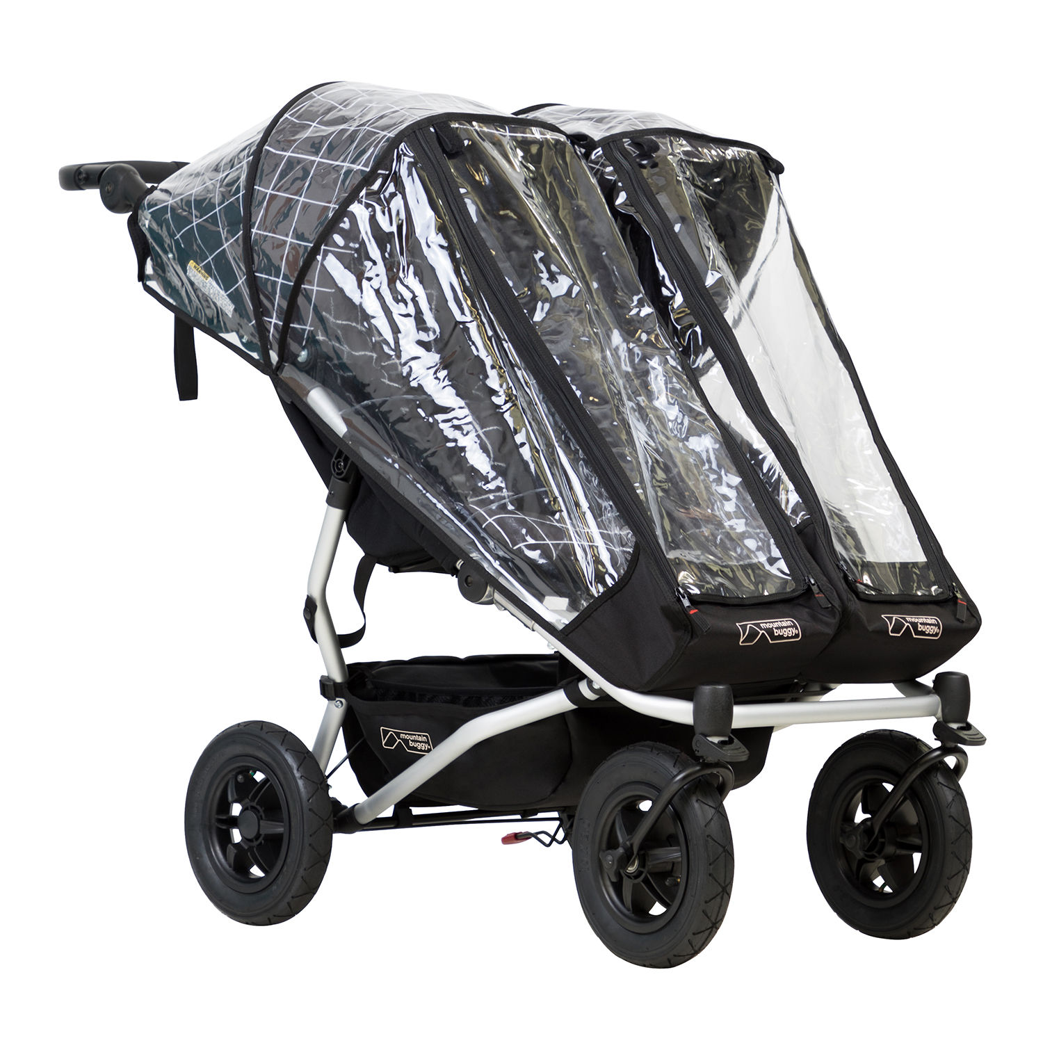Mountainbuggy - Duet Buggy-Kinderwagen-Regencover&Sonnenschutz