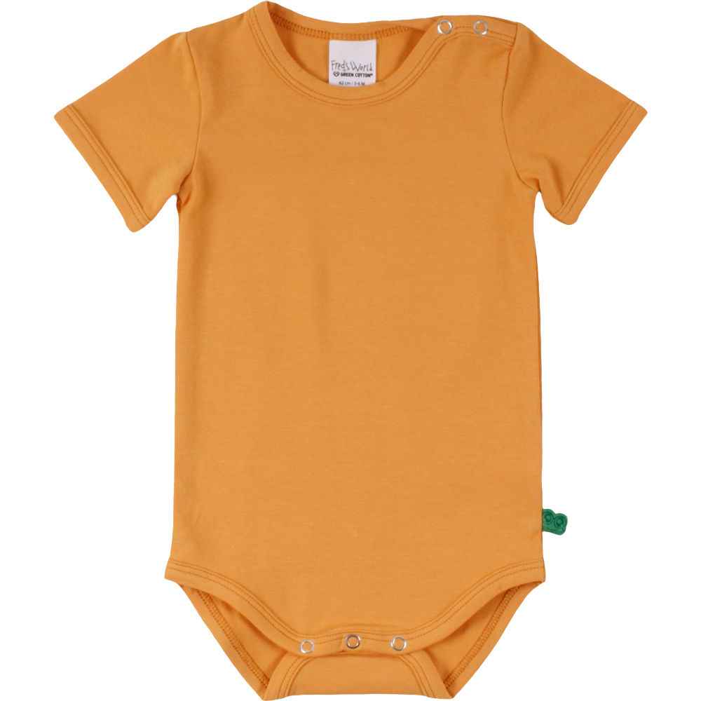 Freds World- Alfa- kurzarm- Body- Mango- By Green Cotton