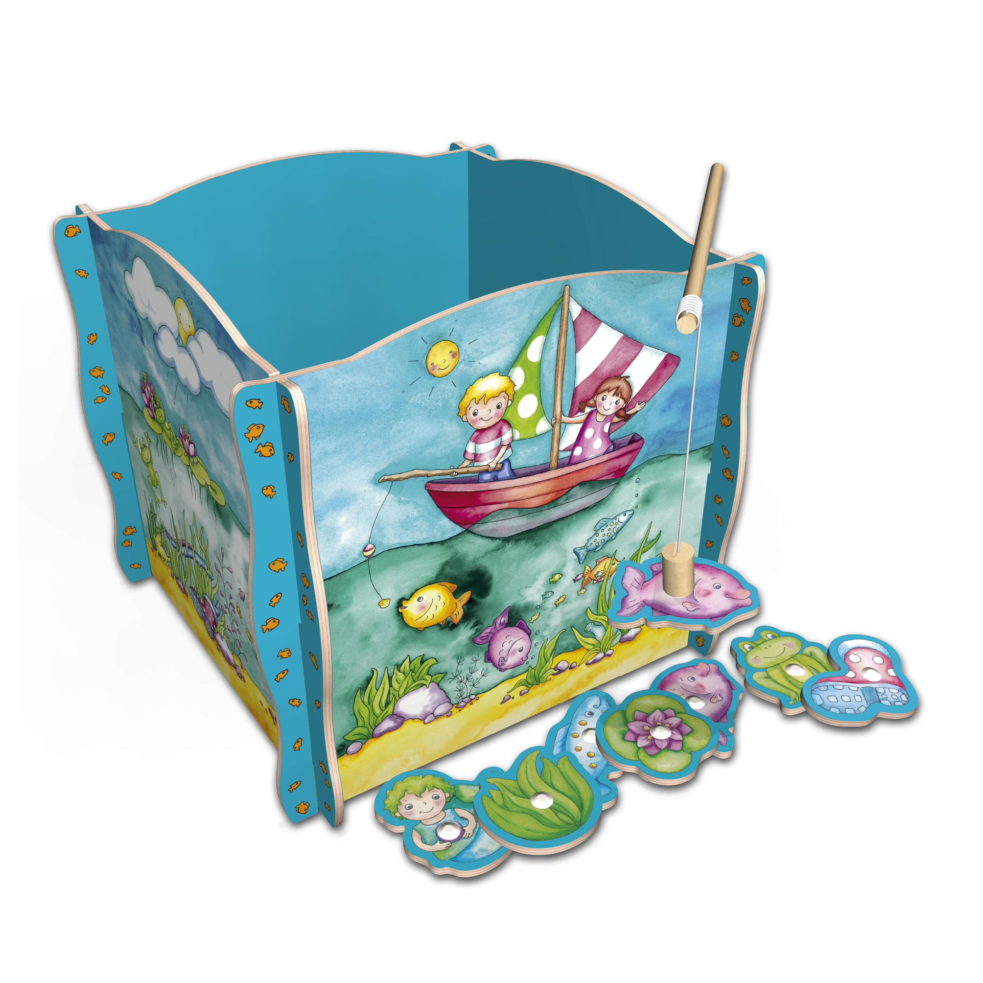 Weizenkorn- Angelspiel- See