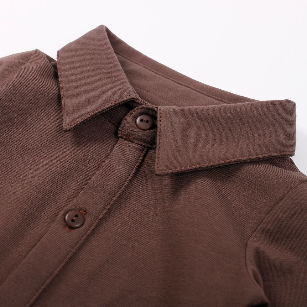 Miniaturbild: Müsli- Cozy me- Shirt- Body- Brown- By Green Cotton