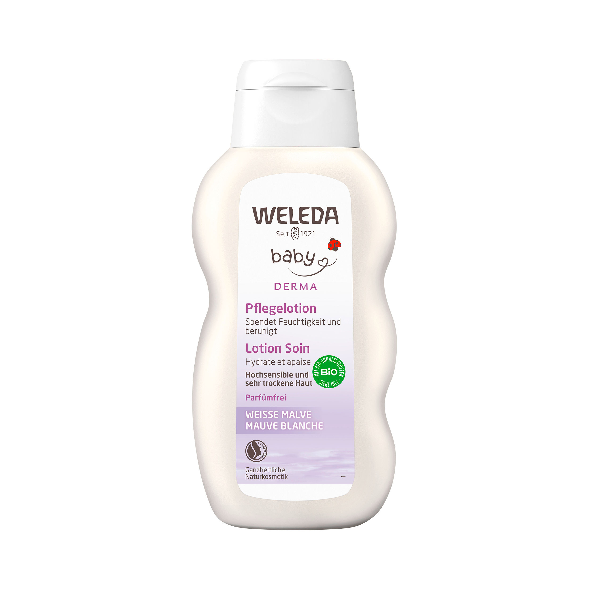 Weleda-weisse Malve- Pflegelotion- Baby- 200ml