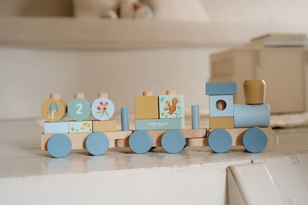 Miniaturbild: Little Dutch- Individuell- beschriftete- gelaserte- Eisenbahn