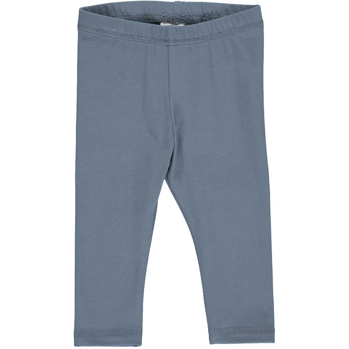 Müsli- Cozy me- Leggings- Hose- Baby- Dusty Blue- By Green Cotton