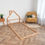 Miniaturbild: Wood & Heart- Bodenbett- Haus- 90x200cm