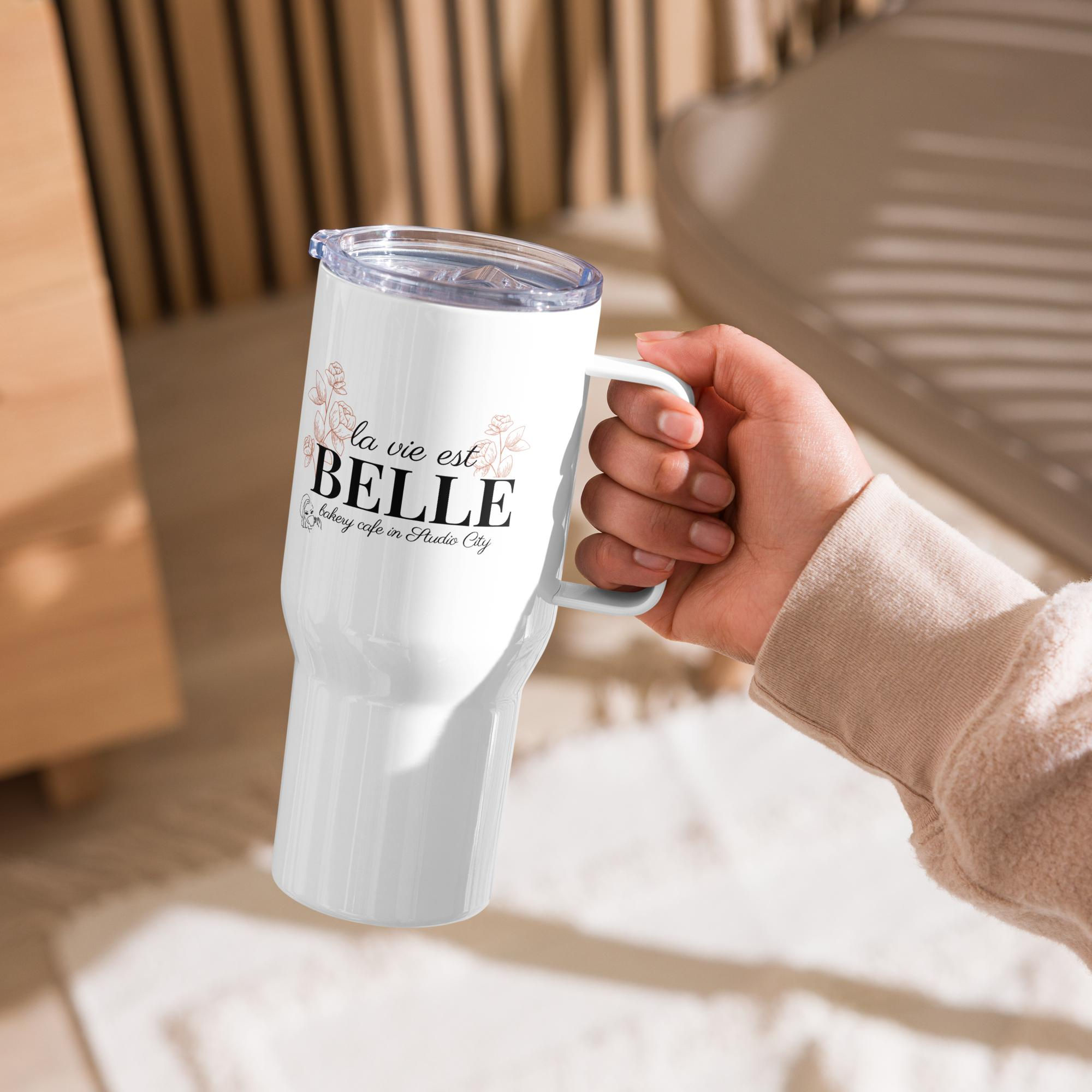 La Vie Est Belle Travel Mug