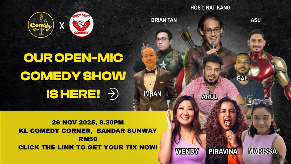 SPICEY DICEY COMEDY OPEN MIC