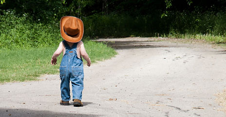 Young Child on a Path