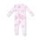 Thumbnail: Pretty Bows Ruffle Zipper Footie
