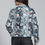 Thumbnail: Printed Denim Jacket - Silver Grey