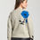 Thumbnail: Floral Mock Neck Sweater Multi Color