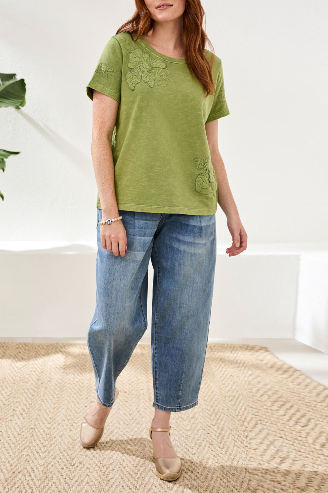 TRIBAL Applique T-Shirt