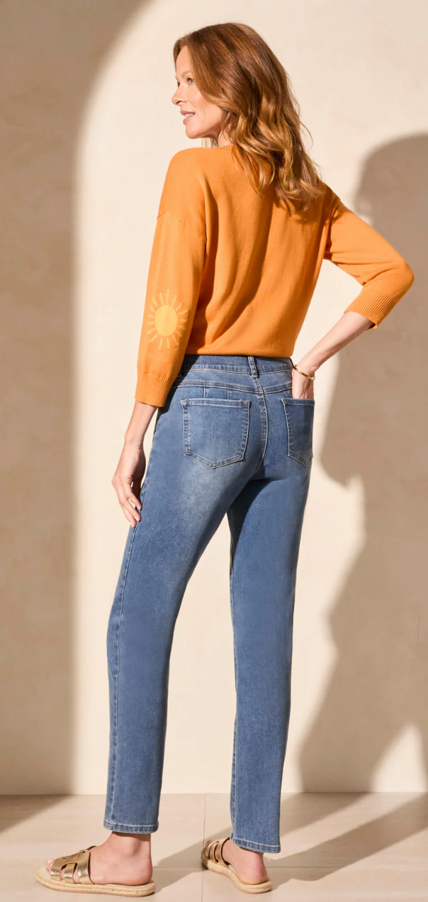 Thumbnail: Sophia Curvy Straight Leg - Dark Vintage